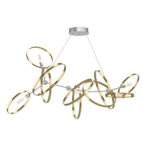 Celesse Six Light Pendant Vintage Platinum