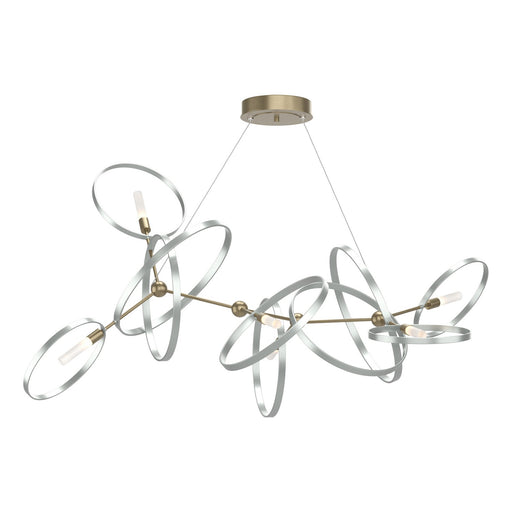 Hubbardton Forge - 138920-SKT-STND-84-82 - Six Light Pendant - Celesse - Soft Gold