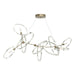 Hubbardton Forge - 138920-SKT-STND-84-85 - Six Light Pendant - Celesse - Soft Gold