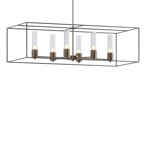 Portico Six Light Pendant Bronze