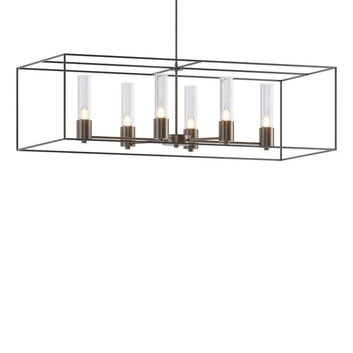 Hubbardton Forge - 138940-SKT-MULT-05-10-II0392 - Six Light Pendant - Portico - Bronze