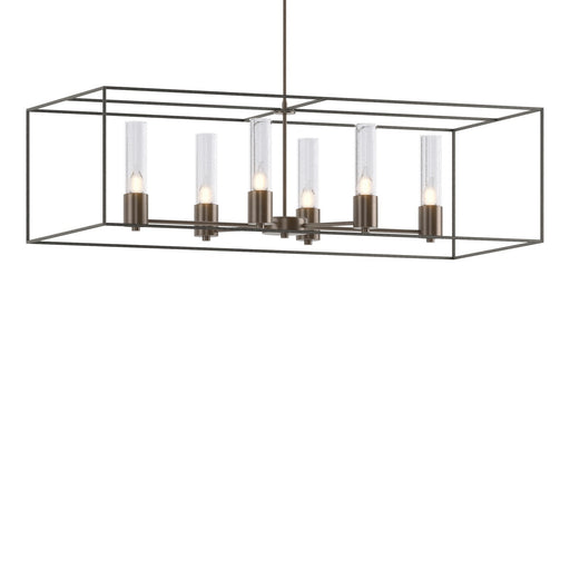 Portico Six Light Pendant Bronze