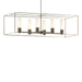 Hubbardton Forge - 138940-SKT-MULT-05-84-GG0392 - Six Light Pendant - Portico - Bronze