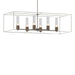 Hubbardton Forge - 138940-SKT-MULT-05-85-II0392 - Six Light Pendant - Portico - Bronze