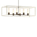 Hubbardton Forge - 138940-SKT-MULT-05-86-GG0392 - Six Light Pendant - Portico - Bronze