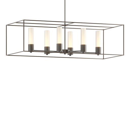 Portico Six Light Pendant Dark Smoke