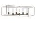Hubbardton Forge - 138940-SKT-MULT-07-05-II0392 - Six Light Pendant - Portico - Dark Smoke