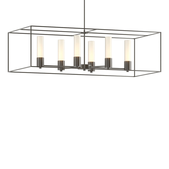 Hubbardton Forge - 138940-SKT-MULT-07-07-GG0392 - Six Light Pendant - Portico - Dark Smoke
