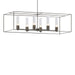 Hubbardton Forge - 138940-SKT-MULT-07-07-II0392 - Six Light Pendant - Portico - Dark Smoke