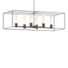 Hubbardton Forge - 138940-SKT-MULT-07-10-GG0392 - Six Light Pendant - Portico - Dark Smoke