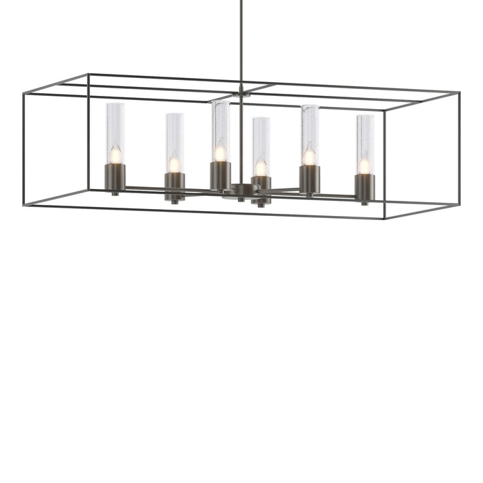 Hubbardton Forge - 138940-SKT-MULT-07-10-II0392 - Six Light Pendant - Portico - Dark Smoke