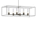 Hubbardton Forge - 138940-SKT-MULT-07-10-II0392 - Six Light Pendant - Portico - Dark Smoke