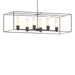 Hubbardton Forge - 138940-SKT-MULT-07-14-GG0392 - Six Light Pendant - Portico - Dark Smoke