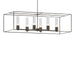 Hubbardton Forge - 138940-SKT-MULT-07-14-II0392 - Six Light Pendant - Portico - Dark Smoke