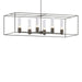 Hubbardton Forge - 138940-SKT-MULT-07-20-II0392 - Six Light Pendant - Portico - Dark Smoke