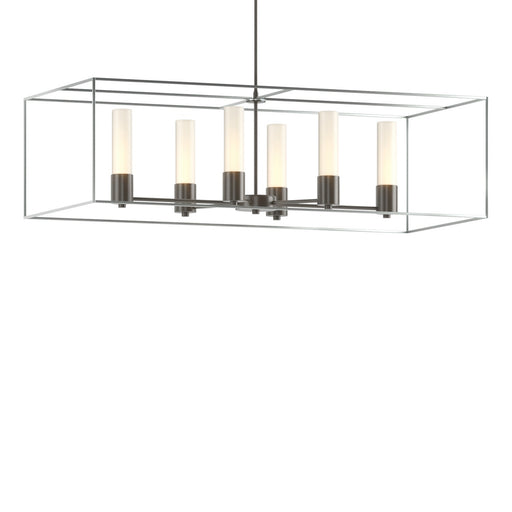Portico Six Light Pendant Dark Smoke
