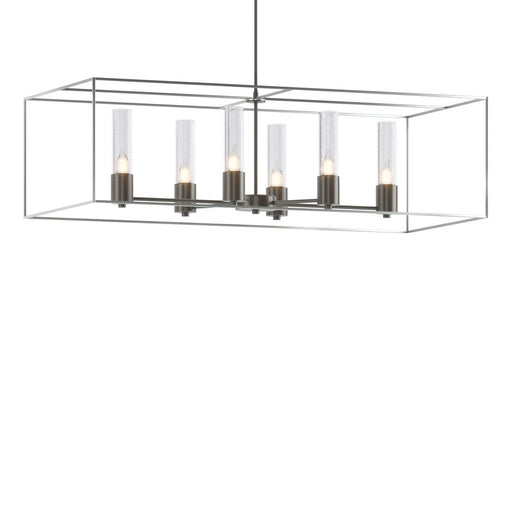 Portico Six Light Pendant Dark Smoke