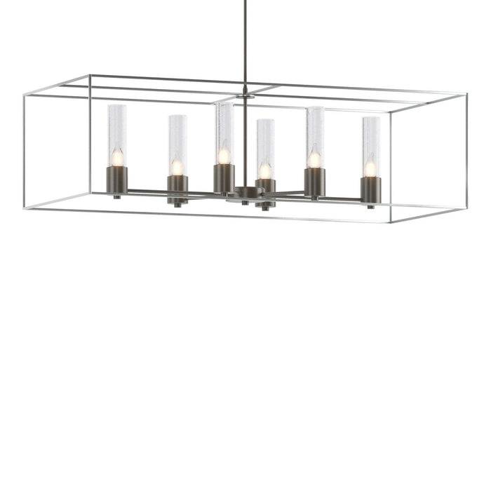 Hubbardton Forge - 138940-SKT-MULT-07-82-II0392 - Six Light Pendant - Portico - Dark Smoke
