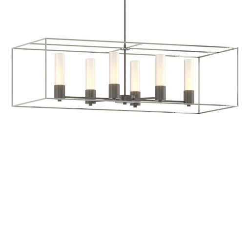 Portico Six Light Pendant Dark Smoke