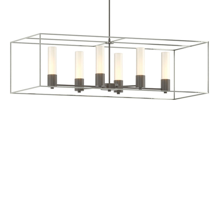 Hubbardton Forge - 138940-SKT-MULT-07-85-GG0392 - Six Light Pendant - Portico - Dark Smoke
