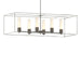 Hubbardton Forge - 138940-SKT-MULT-07-85-GG0392 - Six Light Pendant - Portico - Dark Smoke