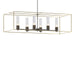 Hubbardton Forge - 138940-SKT-MULT-07-86-II0392 - Six Light Pendant - Portico - Dark Smoke