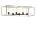 Hubbardton Forge - 138940-SKT-MULT-10-05-GG0392 - Six Light Pendant - Portico - Black