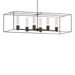 Hubbardton Forge - 138940-SKT-MULT-10-05-II0392 - Six Light Pendant - Portico - Black