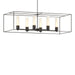 Hubbardton Forge - 138940-SKT-MULT-10-07-GG0392 - Six Light Pendant - Portico - Black