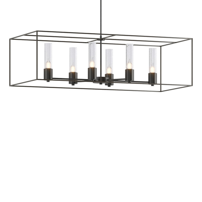 Hubbardton Forge - 138940-SKT-MULT-10-07-II0392 - Six Light Pendant - Portico - Black