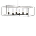 Hubbardton Forge - 138940-SKT-MULT-10-07-II0392 - Six Light Pendant - Portico - Black