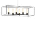 Hubbardton Forge - 138940-SKT-MULT-10-10-GG0392 - Six Light Pendant - Portico - Black