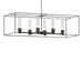 Hubbardton Forge - 138940-SKT-MULT-10-10-II0392 - Six Light Pendant - Portico - Black