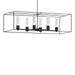 Hubbardton Forge - 138940-SKT-MULT-10-14-II0392 - Six Light Pendant - Portico - Black