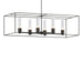 Hubbardton Forge - 138940-SKT-MULT-10-20-II0392 - Six Light Pendant - Portico - Black