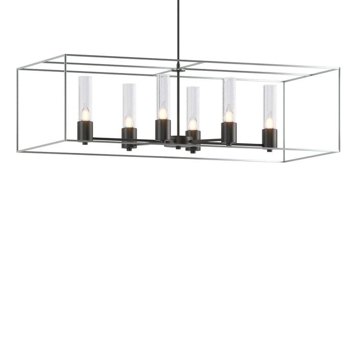 Hubbardton Forge - 138940-SKT-MULT-10-82-II0392 - Six Light Pendant - Portico - Black