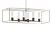 Hubbardton Forge - 138940-SKT-MULT-10-84-II0392 - Six Light Pendant - Portico - Black