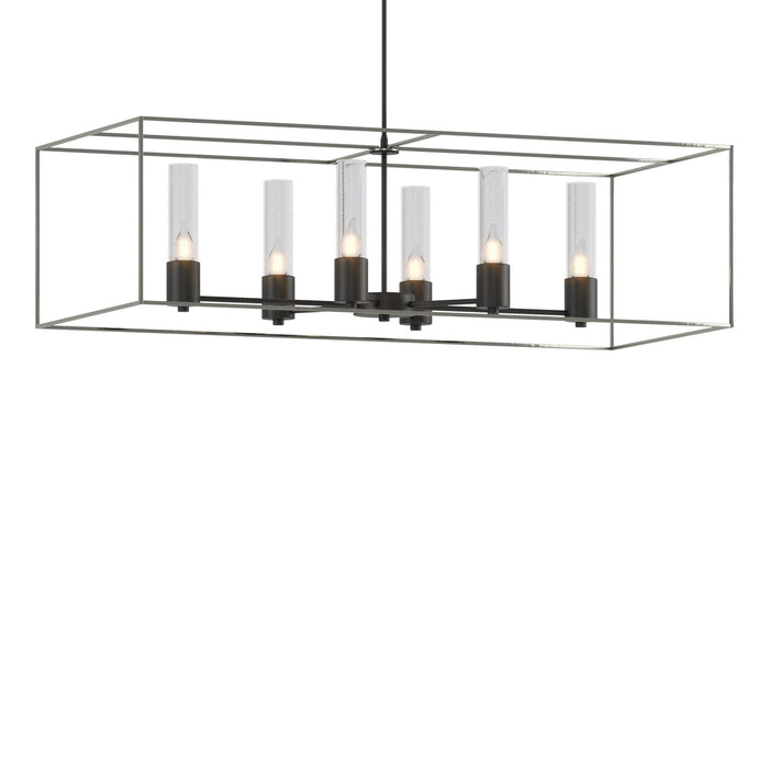 Hubbardton Forge - 138940-SKT-MULT-10-85-II0392 - Six Light Pendant - Portico - Black