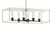 Hubbardton Forge - 138940-SKT-MULT-10-86-II0392 - Six Light Pendant - Portico - Black