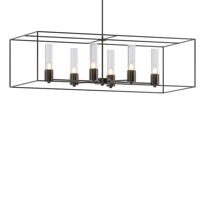 Hubbardton Forge - 138940-SKT-MULT-14-10-II0392 - Six Light Pendant - Portico - Oil Rubbed Bronze