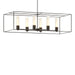 Hubbardton Forge - 138940-SKT-MULT-14-14-GG0392 - Six Light Pendant - Portico - Oil Rubbed Bronze