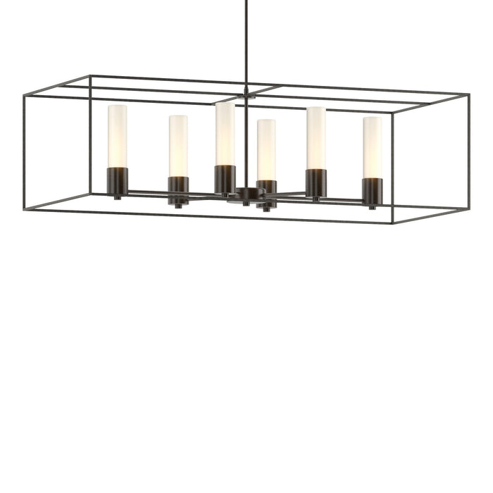 Hubbardton Forge - 138940-SKT-MULT-14-20-GG0392 - Six Light Pendant - Portico - Oil Rubbed Bronze