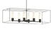 Hubbardton Forge - 138940-SKT-MULT-10-85-GG0392 - Six Light Pendant - Portico - Black