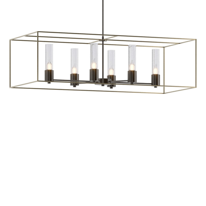 Hubbardton Forge - 138940-SKT-MULT-14-84-II0392 - Six Light Pendant - Portico - Oil Rubbed Bronze