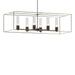 Hubbardton Forge - 138940-SKT-MULT-14-84-II0392 - Six Light Pendant - Portico - Oil Rubbed Bronze