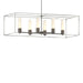 Hubbardton Forge - 138940-SKT-MULT-14-85-GG0392 - Six Light Pendant - Portico - Oil Rubbed Bronze