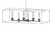 Hubbardton Forge - 138940-SKT-MULT-14-85-II0392 - Six Light Pendant - Portico - Oil Rubbed Bronze