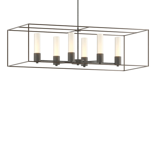 Portico Six Light Pendant Natural Iron