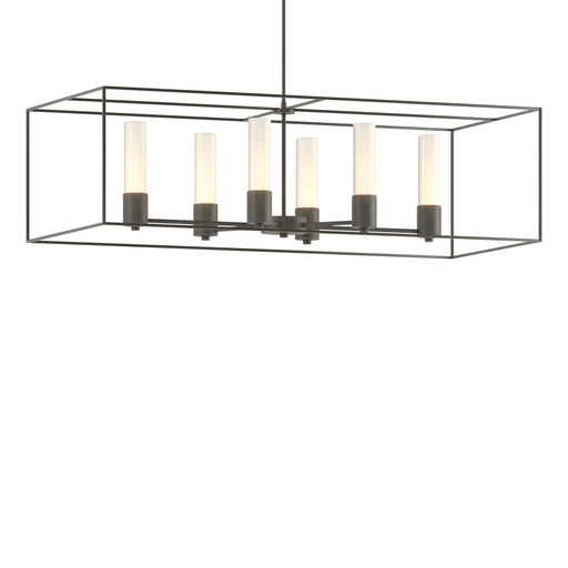 Portico Six Light Pendant Natural Iron