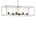 Hubbardton Forge - 138940-SKT-MULT-20-07-GG0392 - Six Light Pendant - Portico - Natural Iron